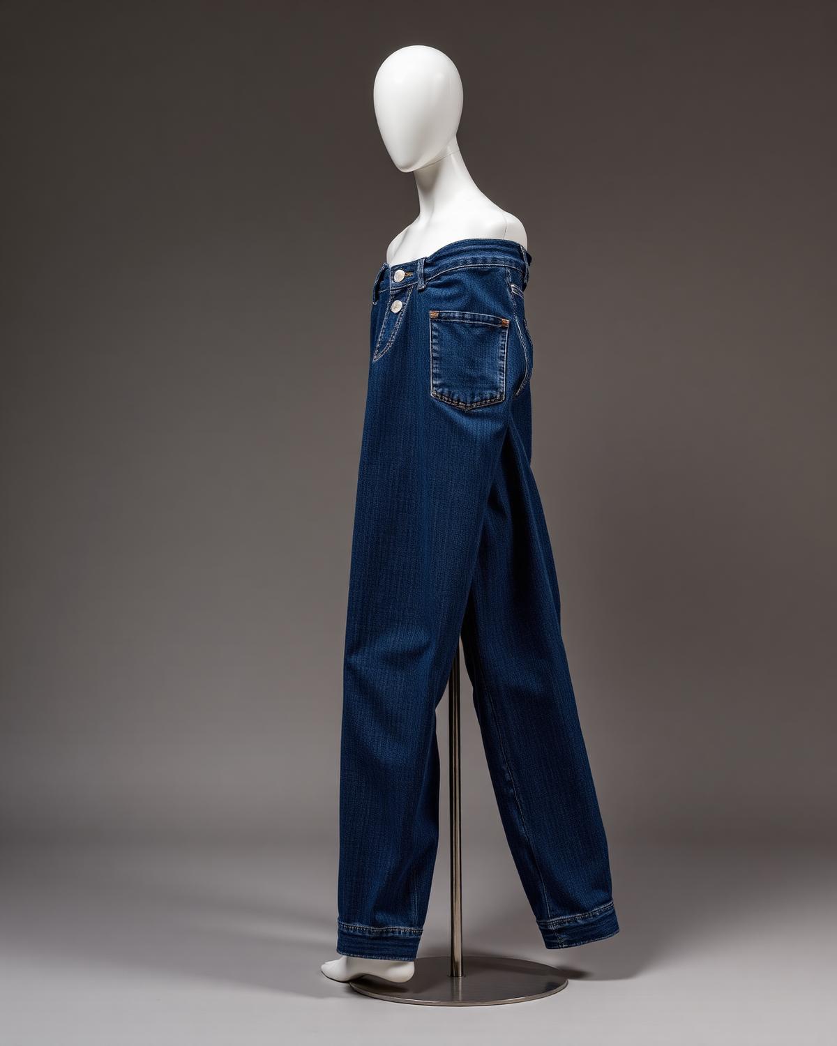 Saint District baggy denim